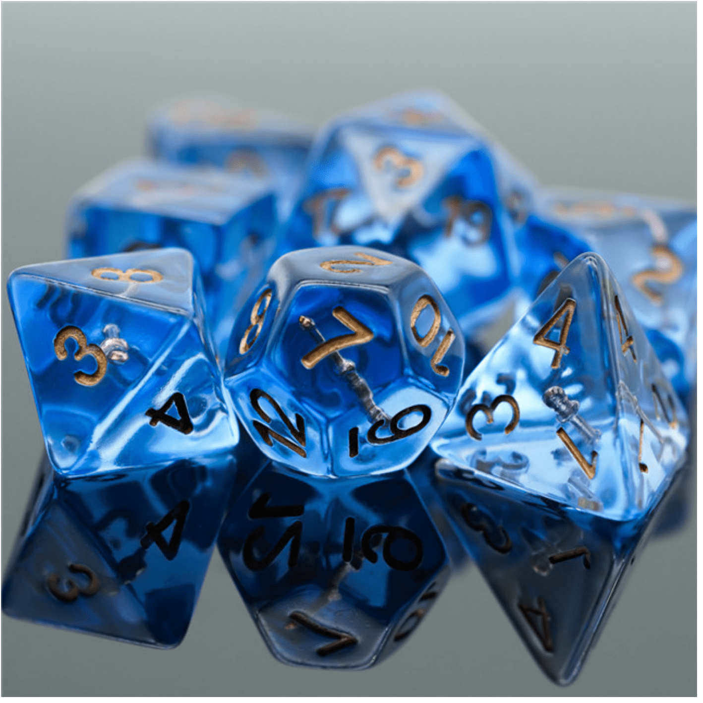 Foam Brain Wizard's Wand RPG Dice Set | Odin's Place