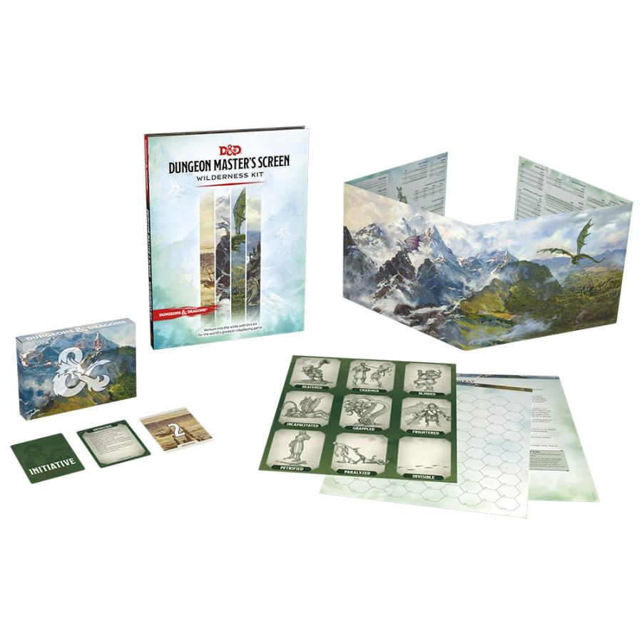 Dungeons and Dragons: Dungeon Master's Screen Wilderness Kit | Odin's Place