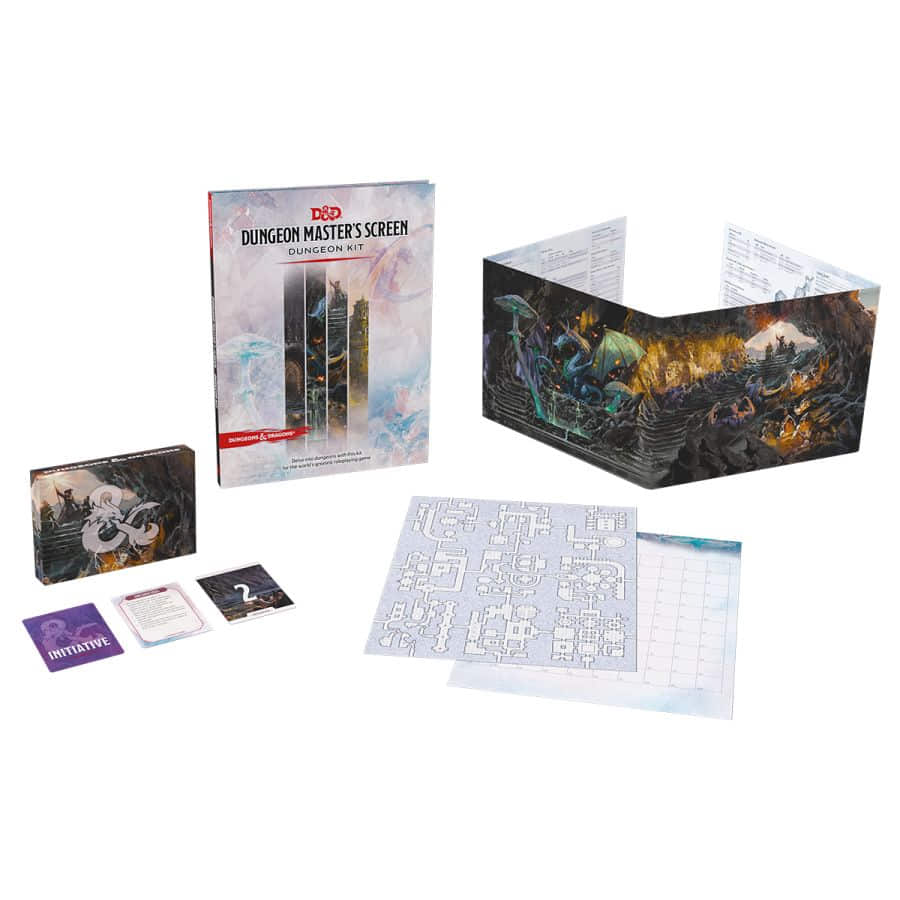 Dungeons and Dragons Dungeon Master's Screen Dungeon Kit | Odin's Place