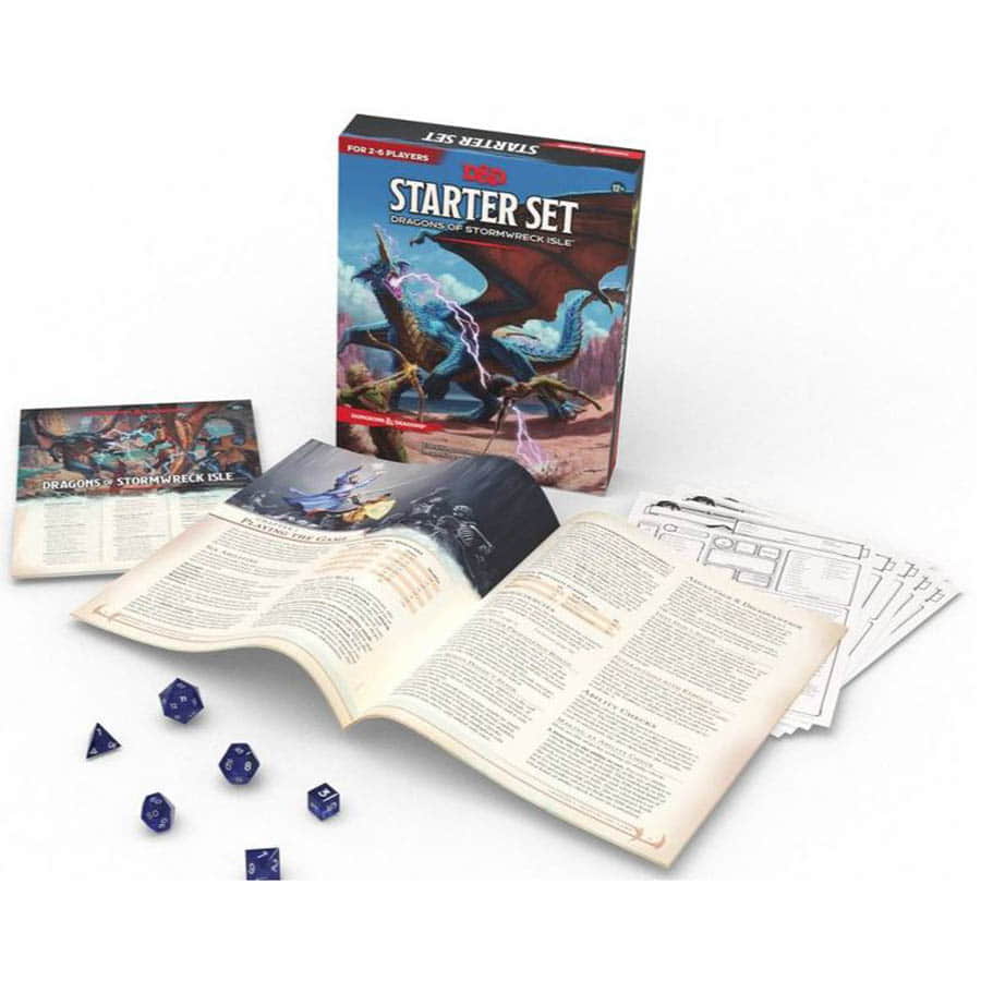 Dungeons and Dragons Dragons of Stormwreck Isle Starter Set | Odin's Place
