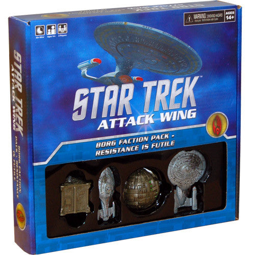 Wizkids Star Trek Attack Wing: Borg Faction Pack - Resistance Is Futile | Odin's Place