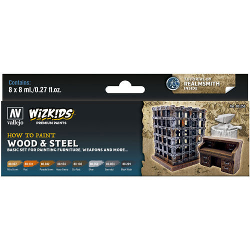 Wizkids Paints Set: Wood & Steel | Odin's Place