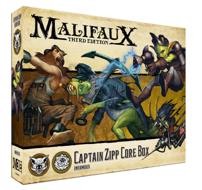 Malifaux 3E: Captain Zipp Core Box | Odin's Place